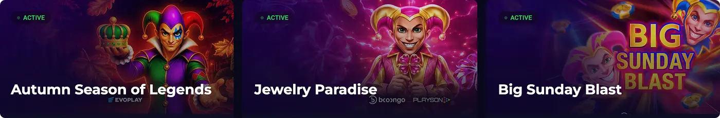 active tournaments at lucky7 casino